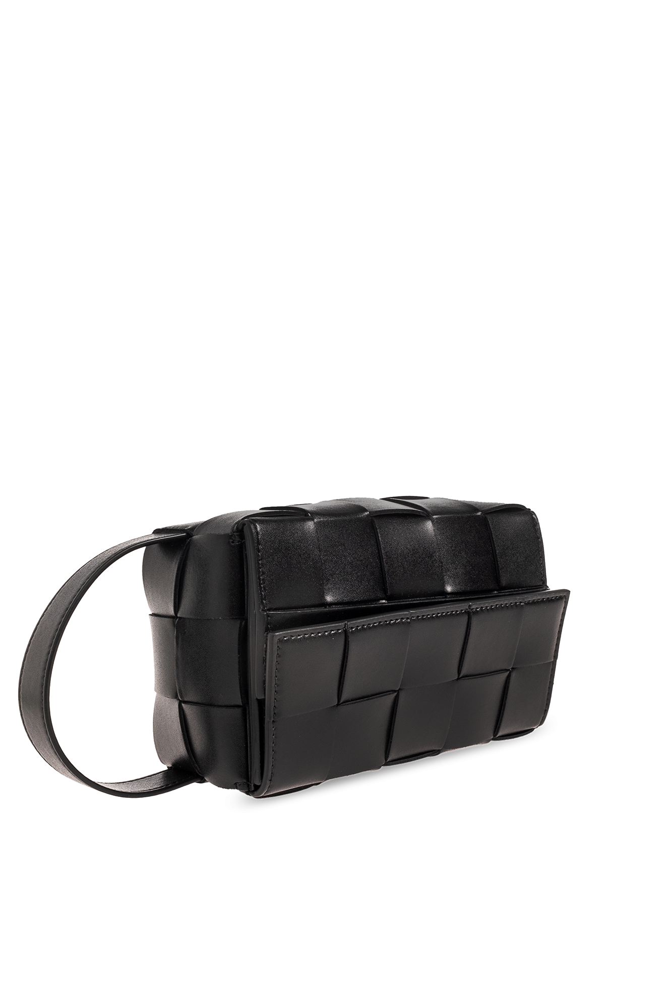 Preto Leather handbag Bottega Veneta - Vitkac Brazil